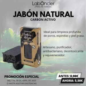 jabon carbon activo